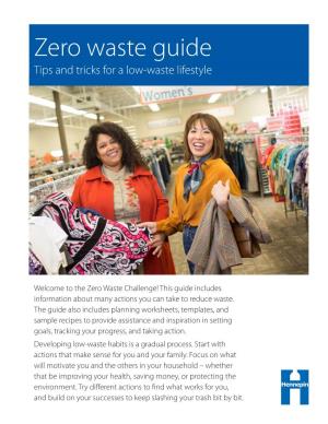 Hennepin County Zero Waste Guide