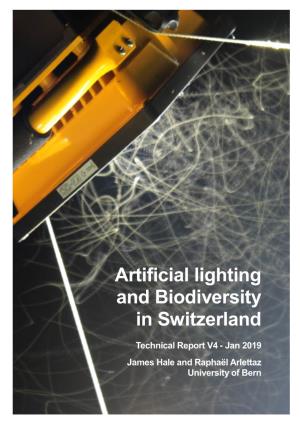 Artificial Lighting and Biodiversity in Switzerland