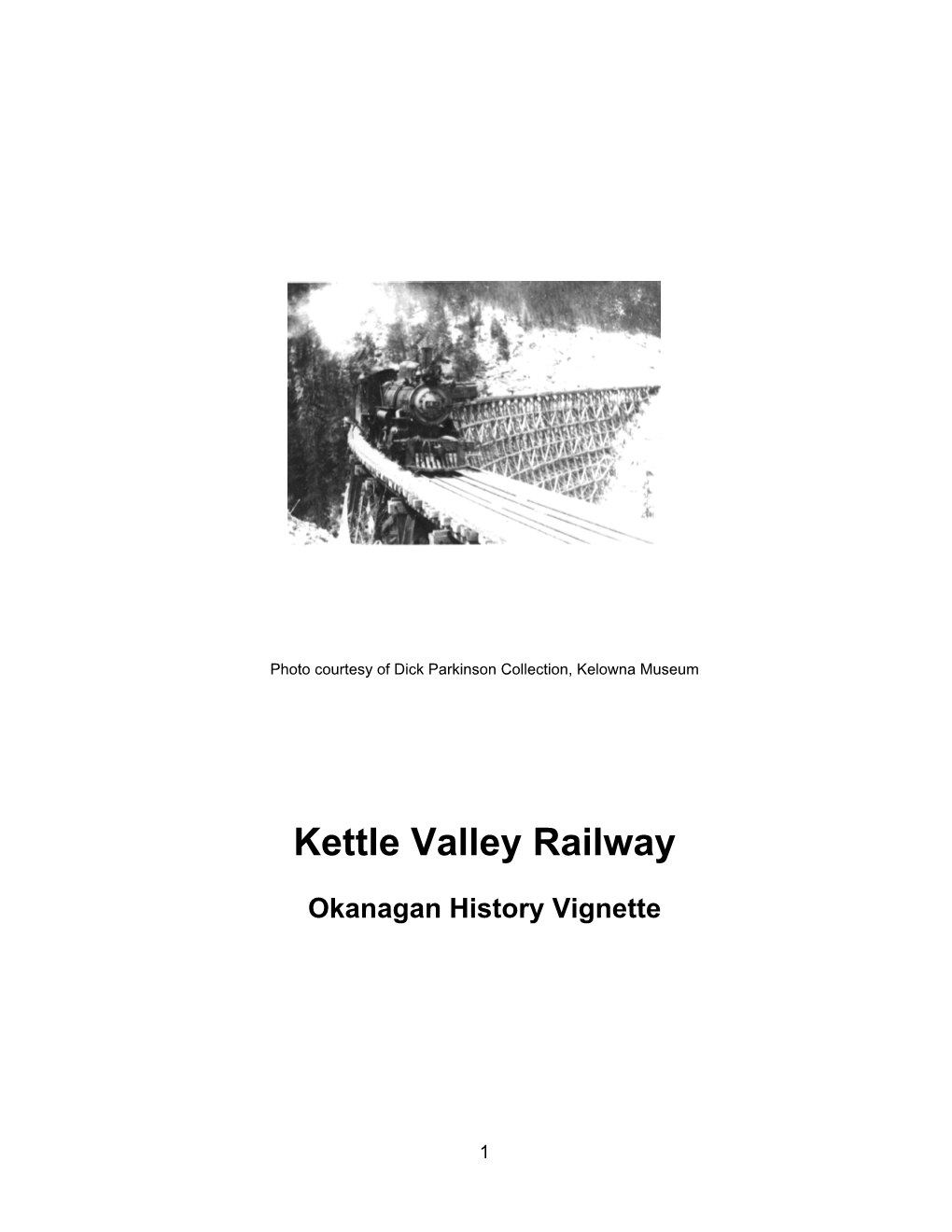 Kettle Valley Railway