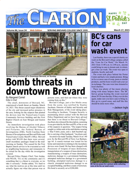 The Clarion, Vol. 86, Issue #24, March 17, 2021