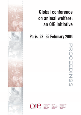 Global Conference on Animal Welfare: an OIE Initiative