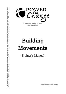 Building Movements Trainer