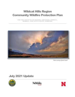 Wildcat Hills Region Community Wildfire Protection Plan July 2021 Wildcat Hills Region Community Wildfire Protection Plan