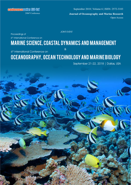 Marine Science, Coastal Dynamics and Management Oceanography