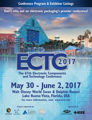 ECTC 2017 Final Program