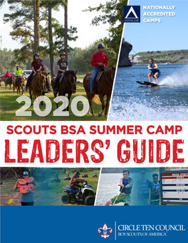 Scouts Bsa Summer Camp Leaders’ Guide