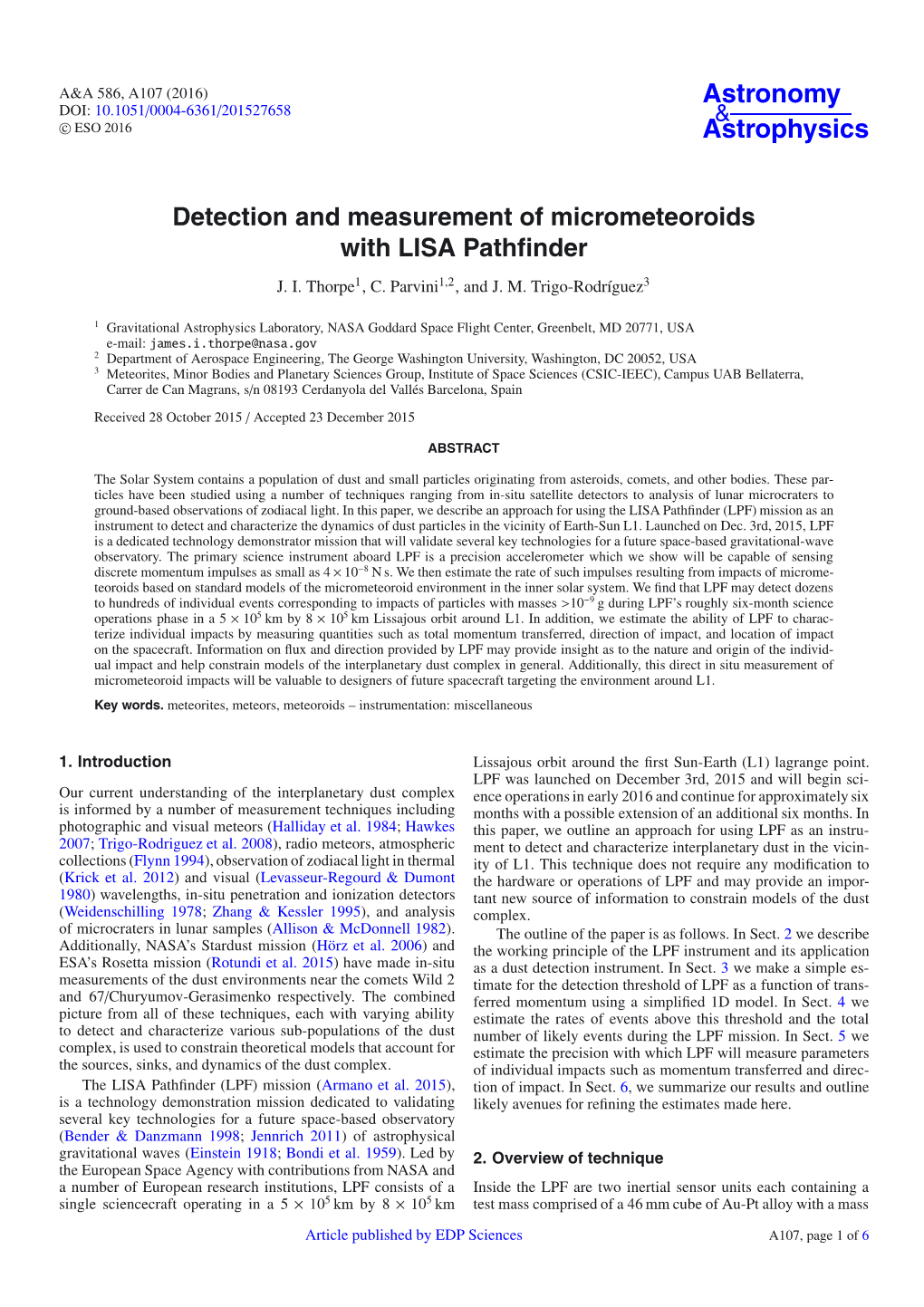 Detection and Measurement of Micrometeoroids with LISA Pathfinder