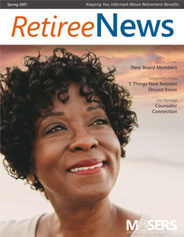 Retiree News Spring 2020