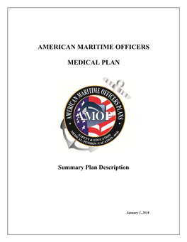 Medical Plan Summary Plan Description
