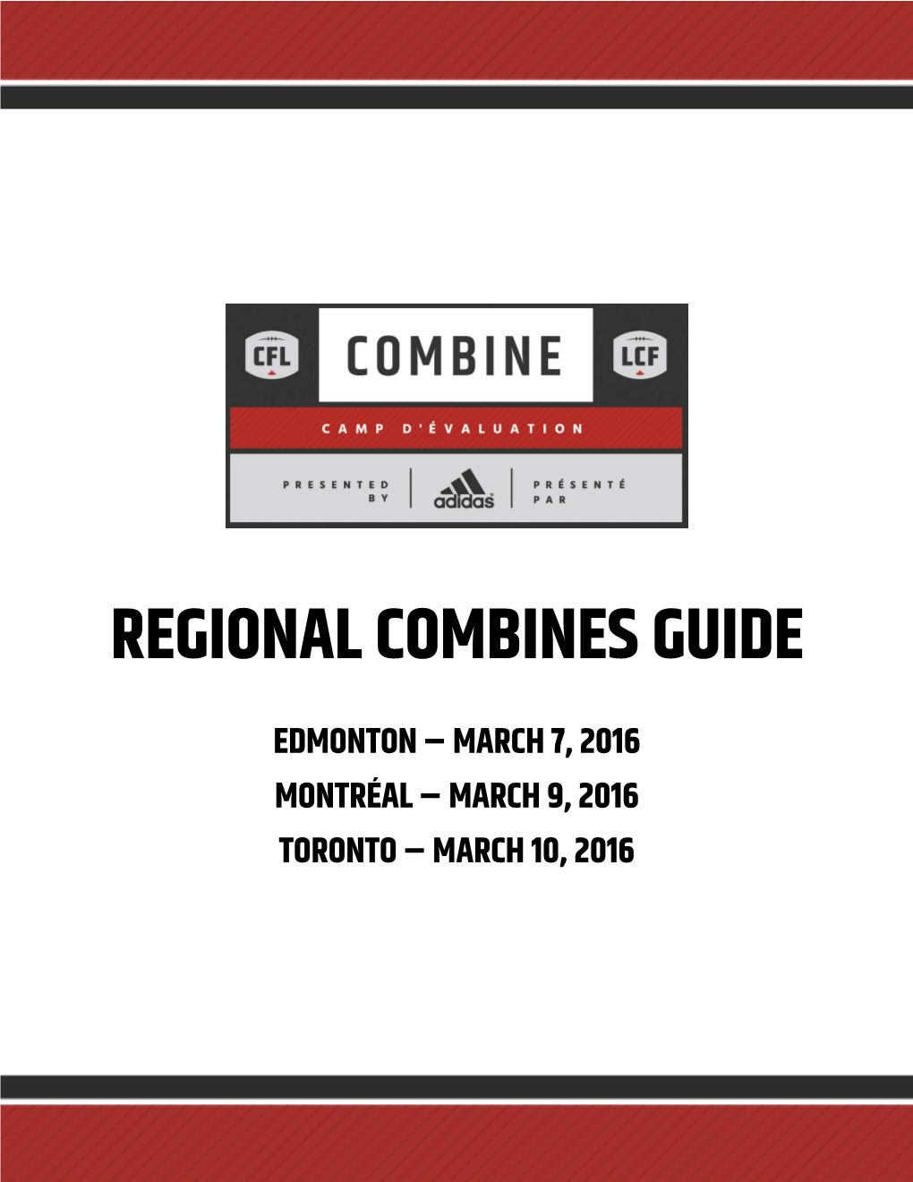 Regional Combines Guide