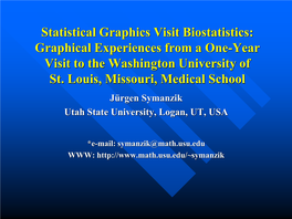 Interactive and Dynamic Statistical Graphics
