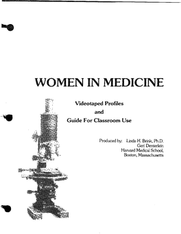 Women in Medicine