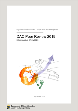 DAC Peer Review 2019 MEMORANDUM of SWEDEN