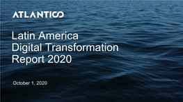 Latin America Digital Transformation Report 2020