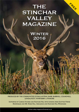 STINCHAR VALLEY MAGAZINE Winter 2016