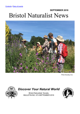 Bristol Naturalist News