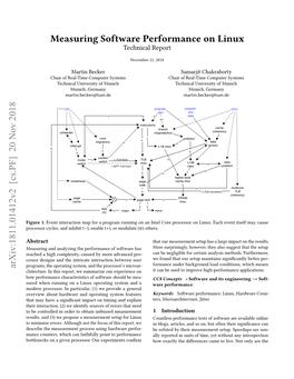 Measuring Software Performance on Linux Technical Report