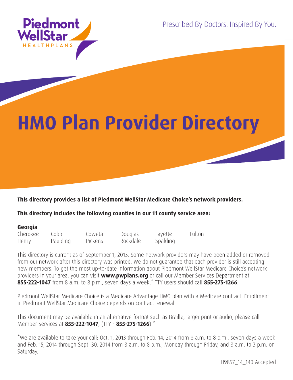HMO Plan Provider Directory