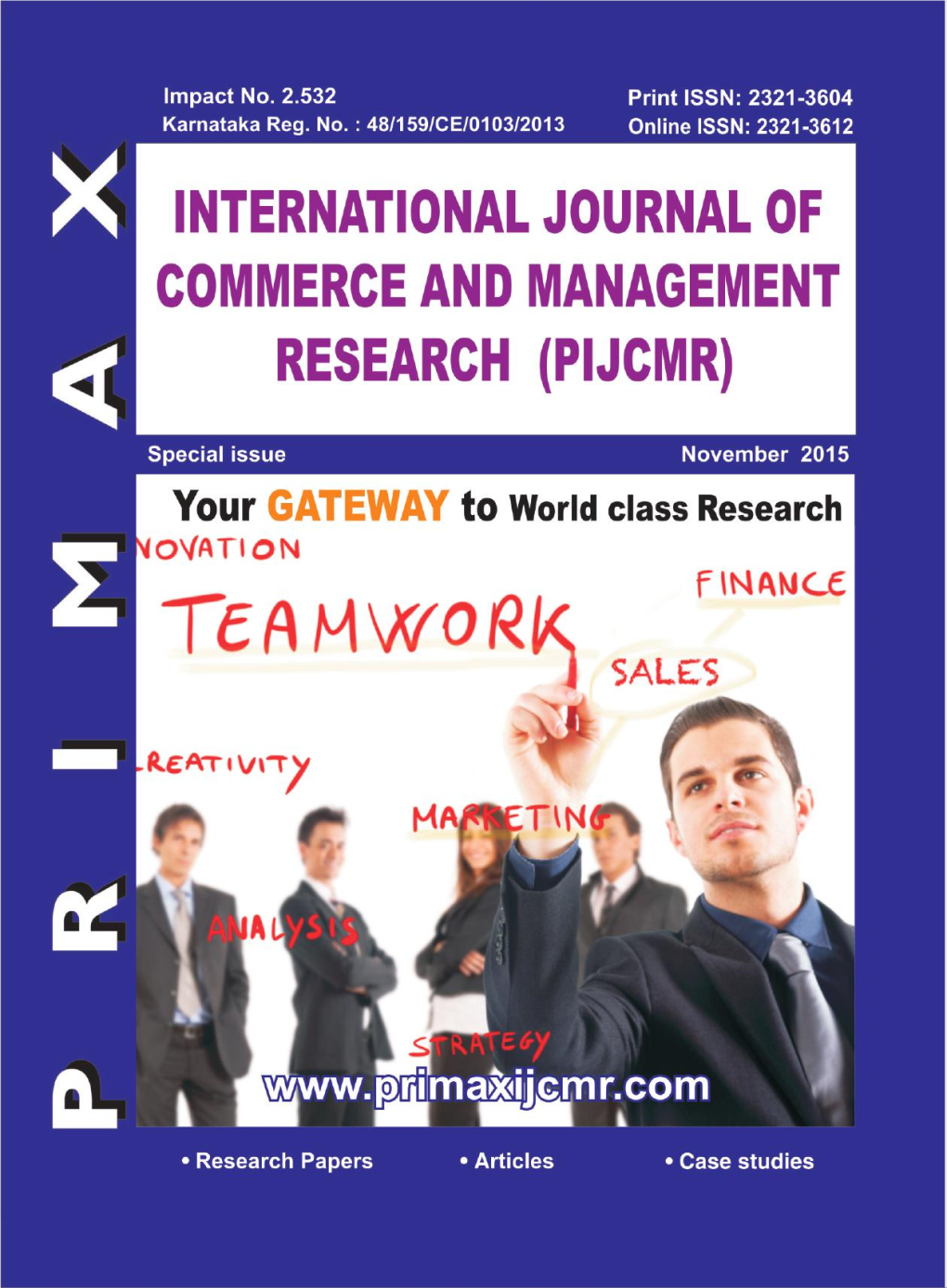 Primax International Journal of Commerce and Management Research (PIJCMR)