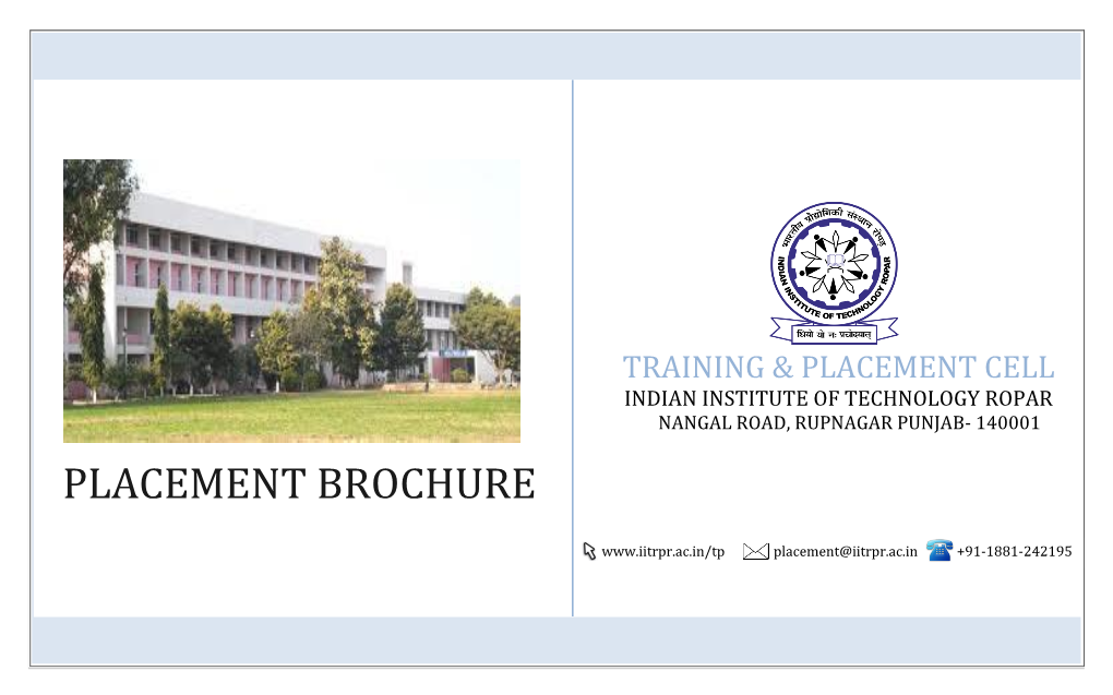 Placement Brochure-2013-14.Pdf