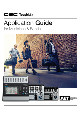 Touchmix Application Guide for Musicians and Bands