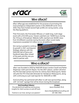 Who Is Eracr?