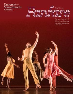 Fanfarefall 2019 Department of Music & Dance