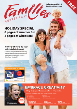 JULY-AUG 2016 National Network of Families Magazines