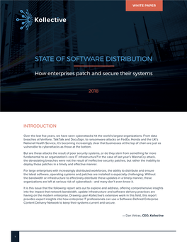 State of Software Distribution