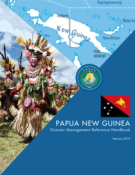 PAPUA NEW GUINEA Disaster Management Reference Handbook
