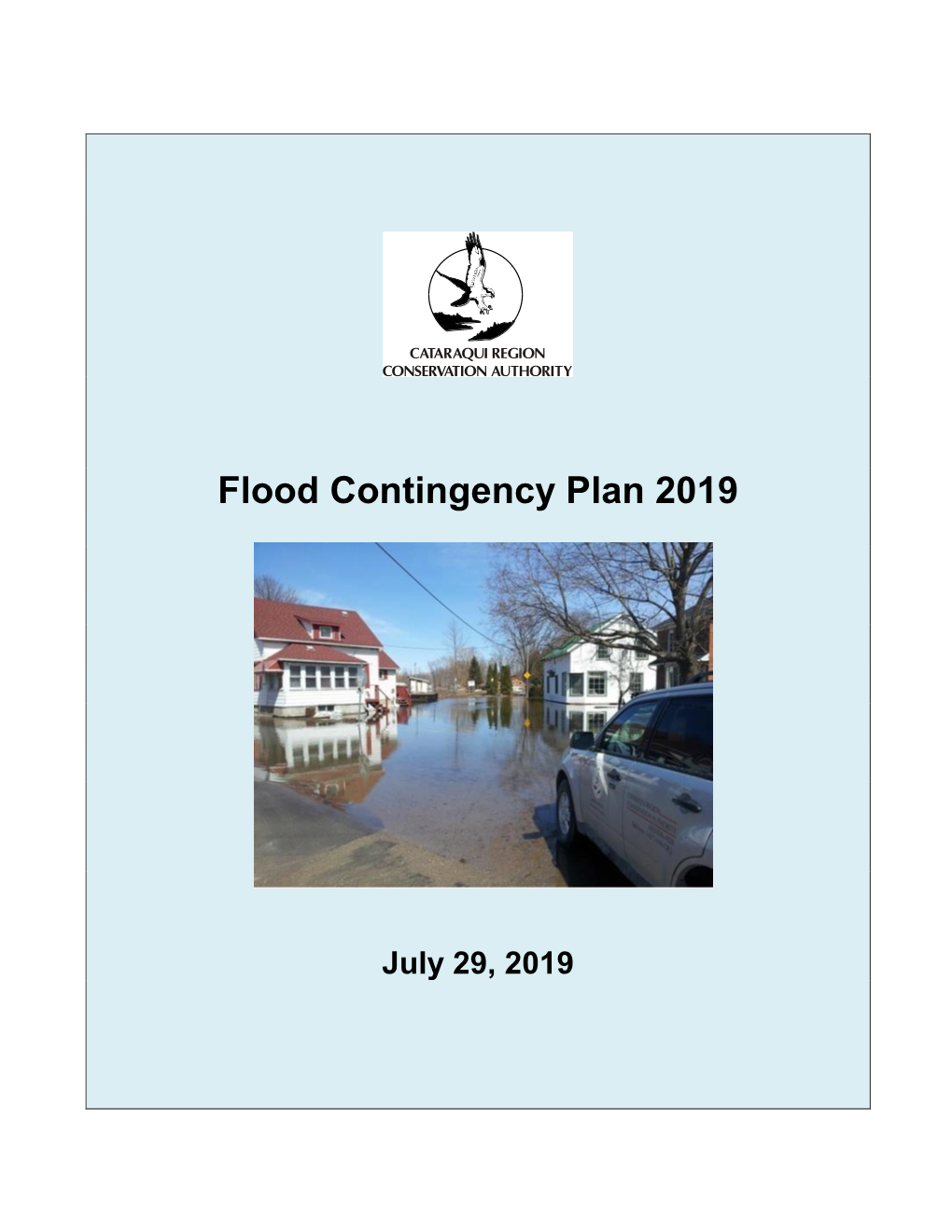 CRCA Flood Contingency Plan 2019