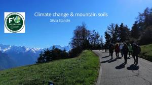 Soils Silvia Stanchi Outline Part 1 Part 2 • Mountain Soils: Genesis & Properties • Mountain Soil: Functions & Ecosystem Services; Threats