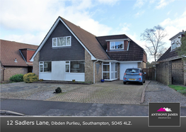 12 Sadlers Lane, Dibden Purlieu, Southampton, SO45 4LZ. 12 Sadlers Lane Dibden Purlieu Southampton SO45 4LZ