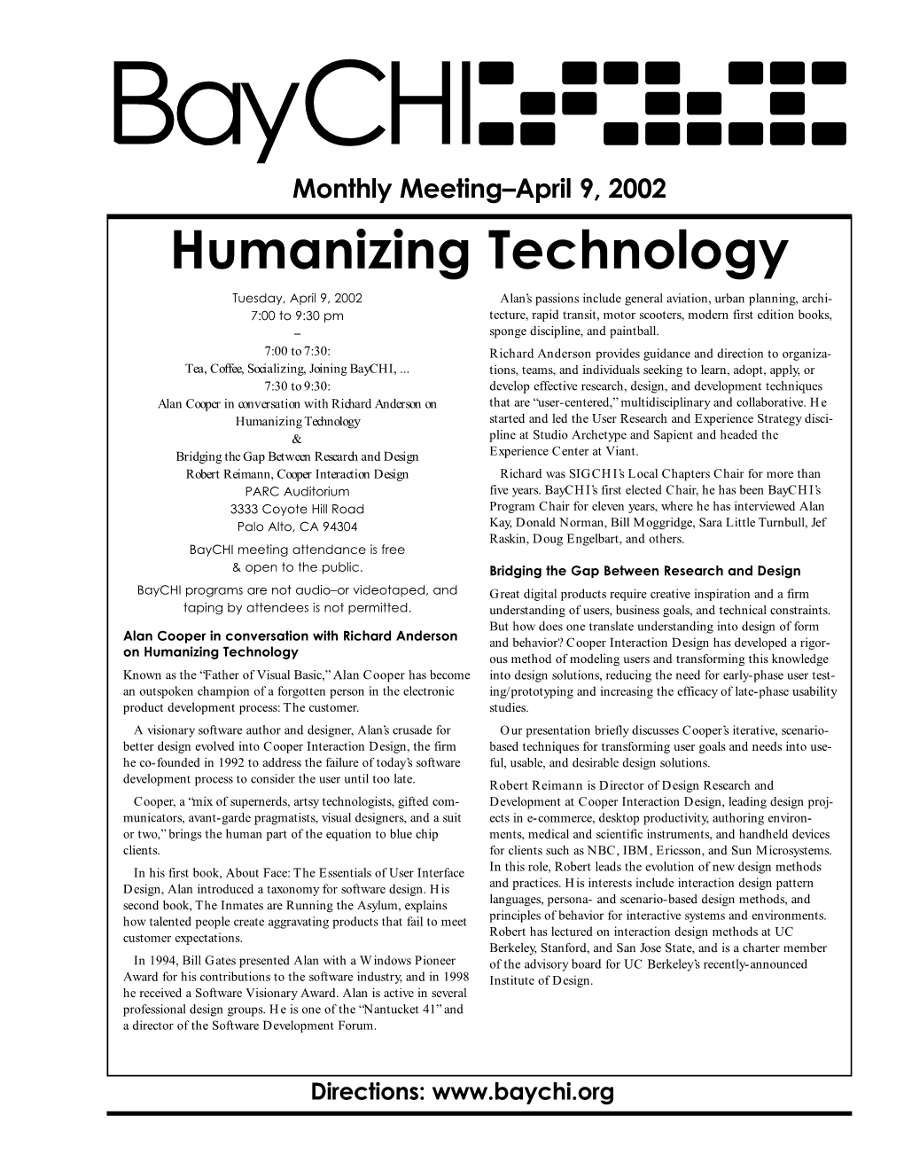 Humanizing Technology