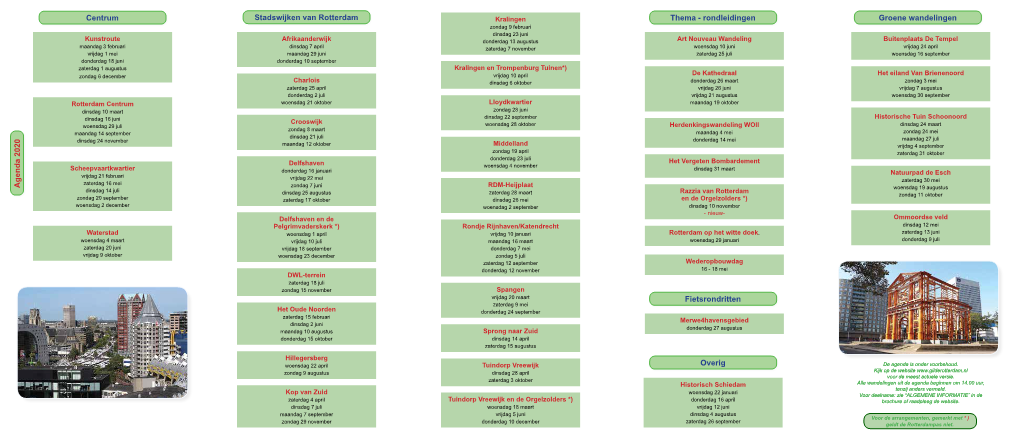 Centrum Agenda 2020 Stadswijken Van Rotterdam Thema