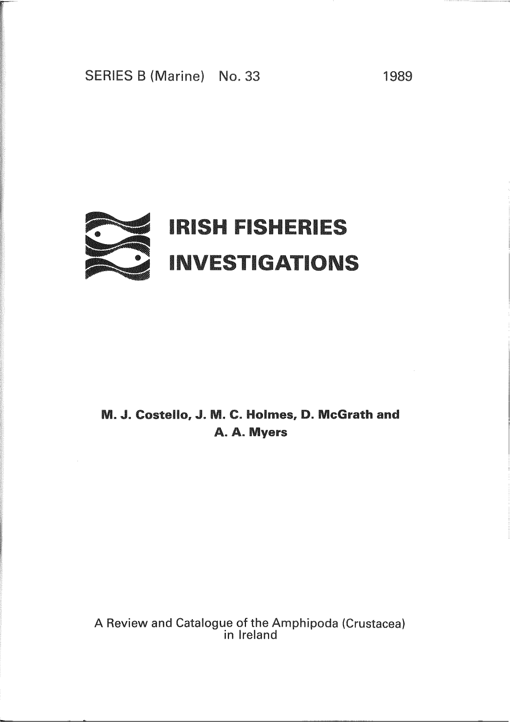 Irish Fisheries Investigations