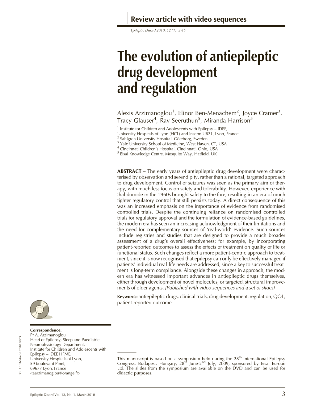 The Evolution of Antiepileptic Drug Development and Regulation