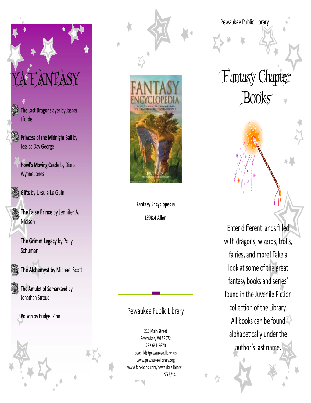 Fantasy Chapter Books the Last Dragonslayer by Jasper Fforde