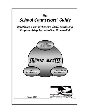 School Counselors' Guide 2 Oklahoma State Department of Education TABLE of CONTENTS