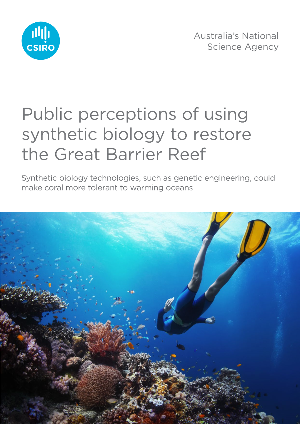 Public Perceptions of Using Synthetic Biology to Restore the Great Barrier Reef