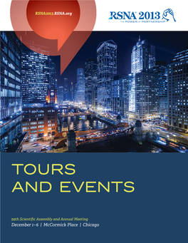 Tours and Events