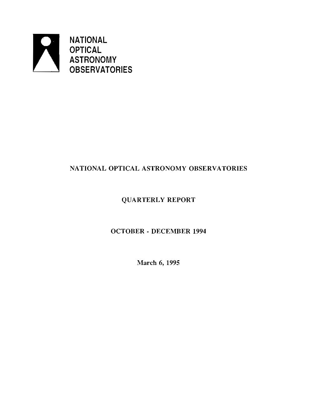 FY1995 Q1 Oct-Dec NO