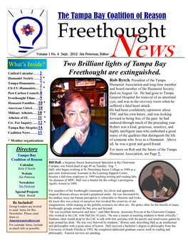 Freethought Volume 1 No