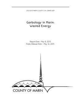Garbology in Marin: Wasted Energy