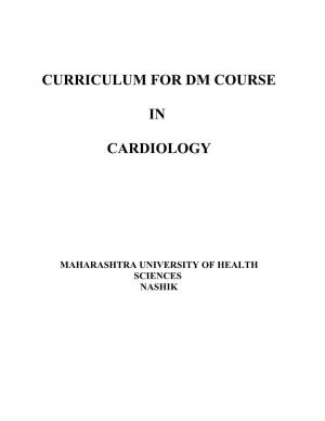 Curriculum Outline and Syllabus of the Doctor Of