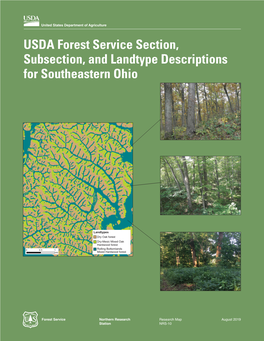 USDA Forest Service Section, Subsection, and Landtype Descriptions for Southeastern Ohio