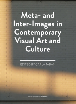 And Inter-Images in Contemporary Visual Art and Culture