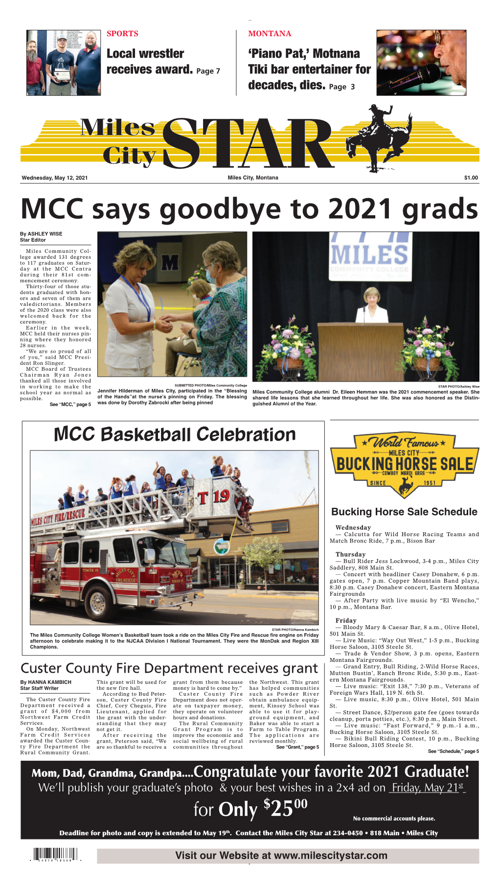 MCC Says Goodbye to 2021 Grads