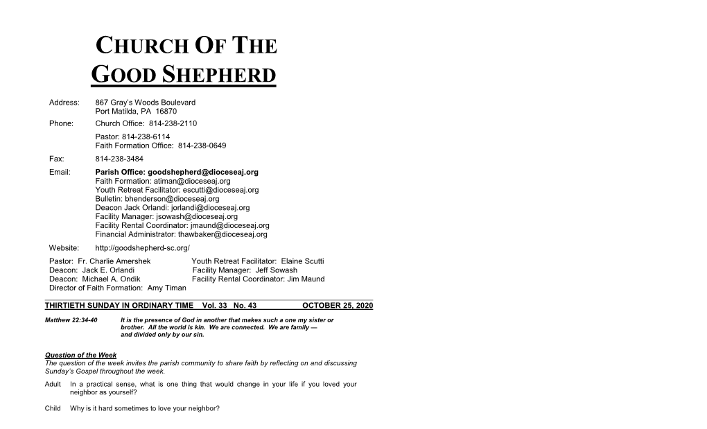 Church of the Good Shepherd