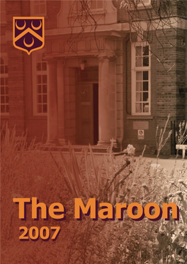 Maroon 2007/2008 the Year Book of the Old Bordenian Association